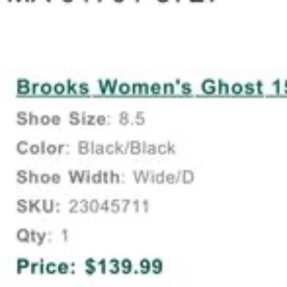 Brooks Women’s Ghost 15 running sneakers - Picture 5 of 5